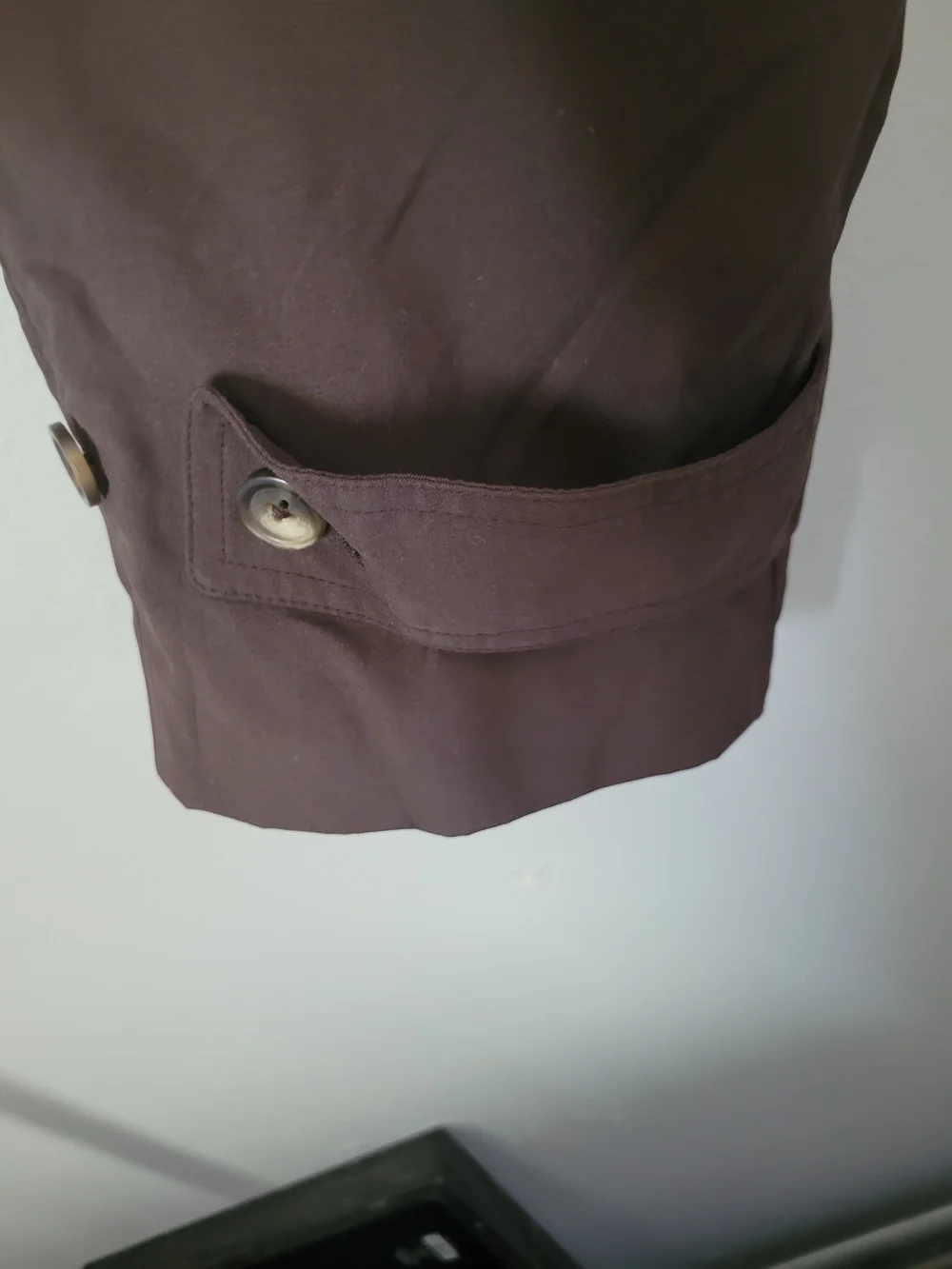 Ralph Lauren Men's Dark Brown Belted Trench Coat